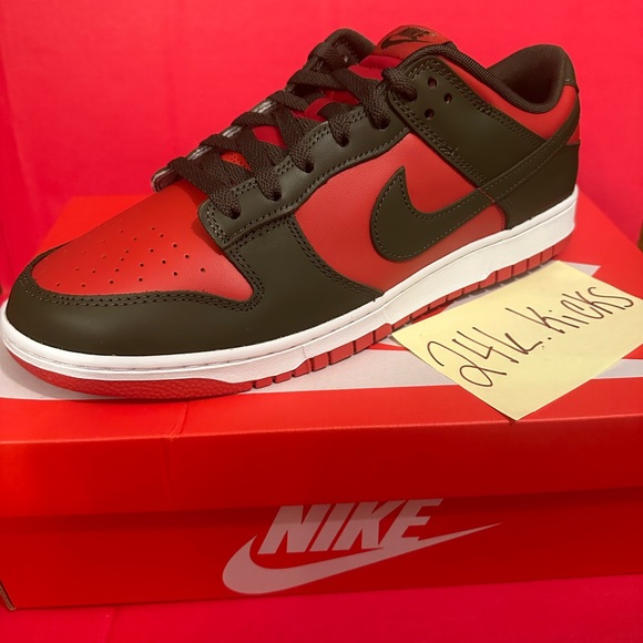 Nike Dunk Low “Mystic Red” - Picture 2 of 2